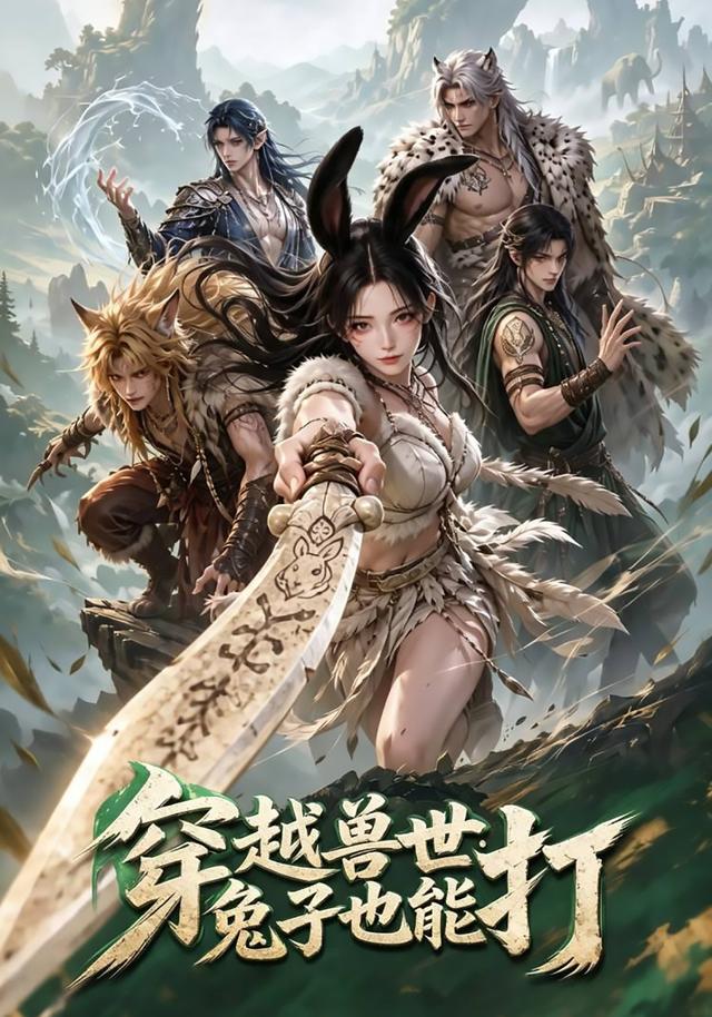 穿越兽世,兔子也能打海报