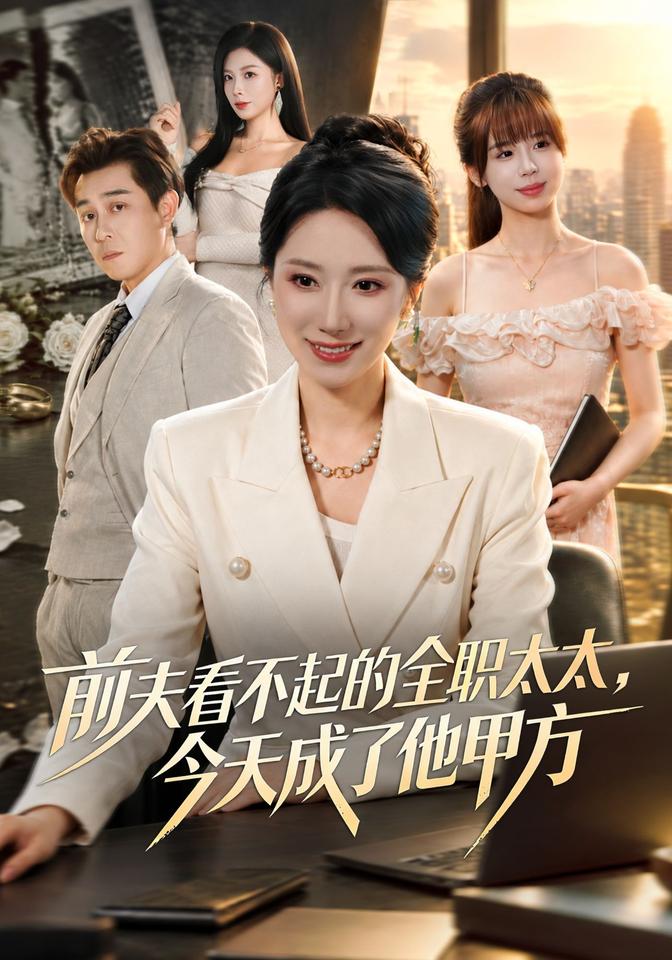 前夫看不起的全职太太,今天成了他甲方海报