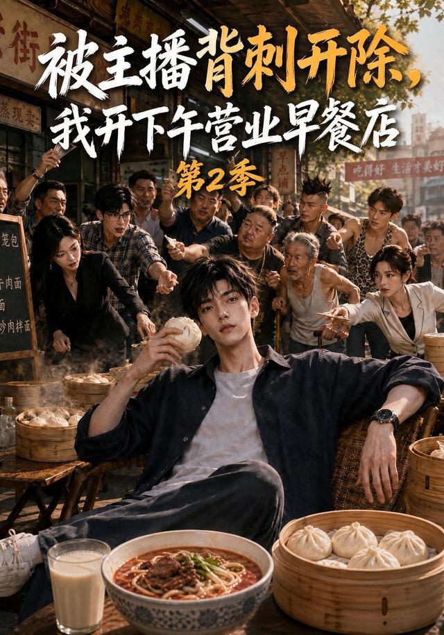 被主播背刺开除,我开下午营业早餐店第二季海报