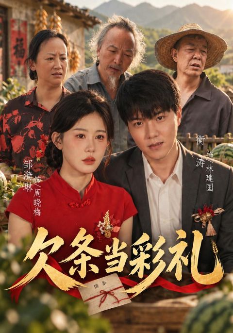 欠条当彩礼海报