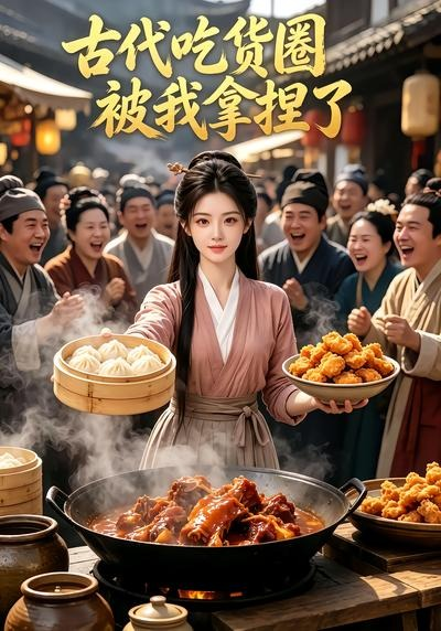 古代吃货圈被我拿捏了海报