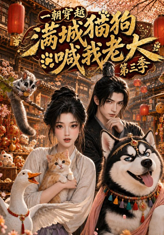 一朝穿越，满城猫狗喊我老大第三季海报