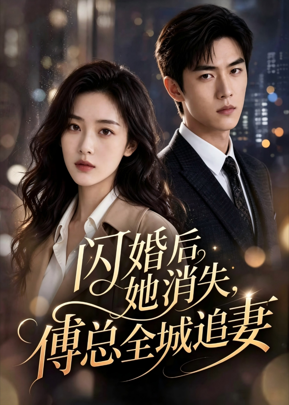 闪婚后她消失，傅总全城追妻海报