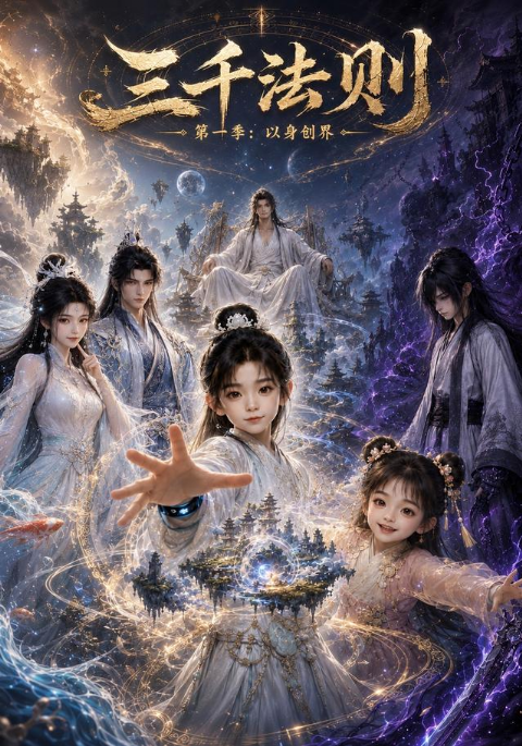 三千法则第一季，以身创界海报