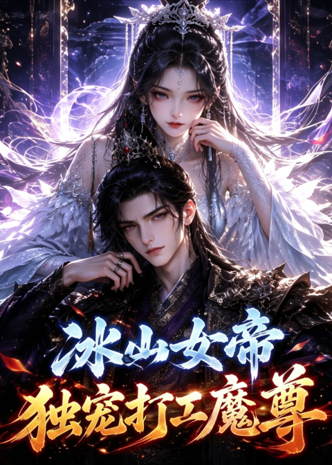 冰山女帝独宠打工魔尊海报