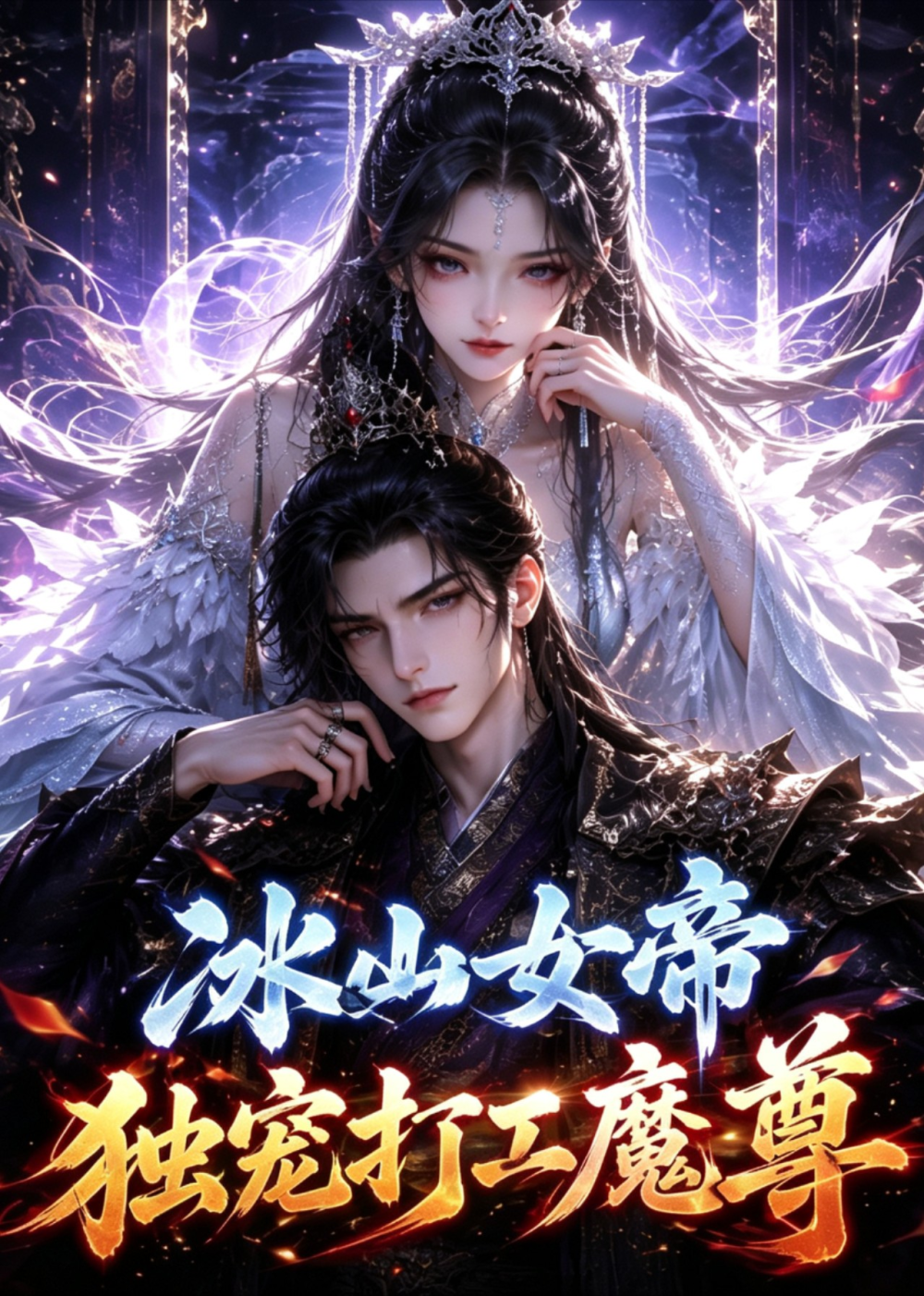 冰山女帝独宠打工魔尊海报