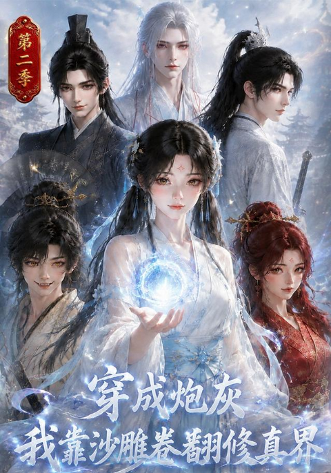穿成炮灰我靠沙雕卷翻修真界第二季海报