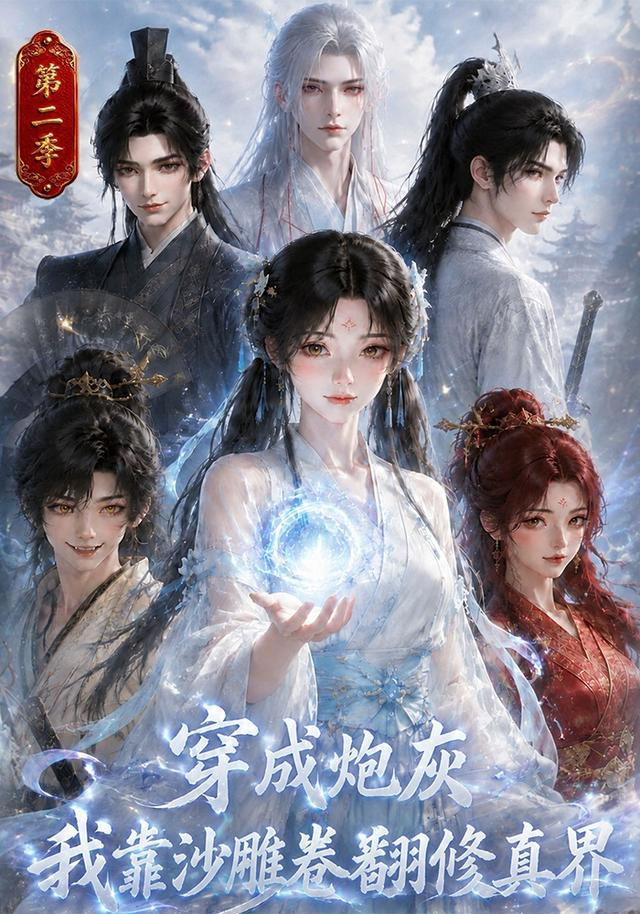 穿成炮灰我靠沙雕卷翻修真界第二季海报