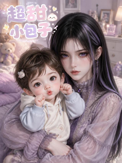超甜小包子海报