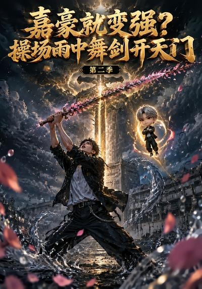 嘉豪就变强？操场雨中舞剑开天门第二季海报