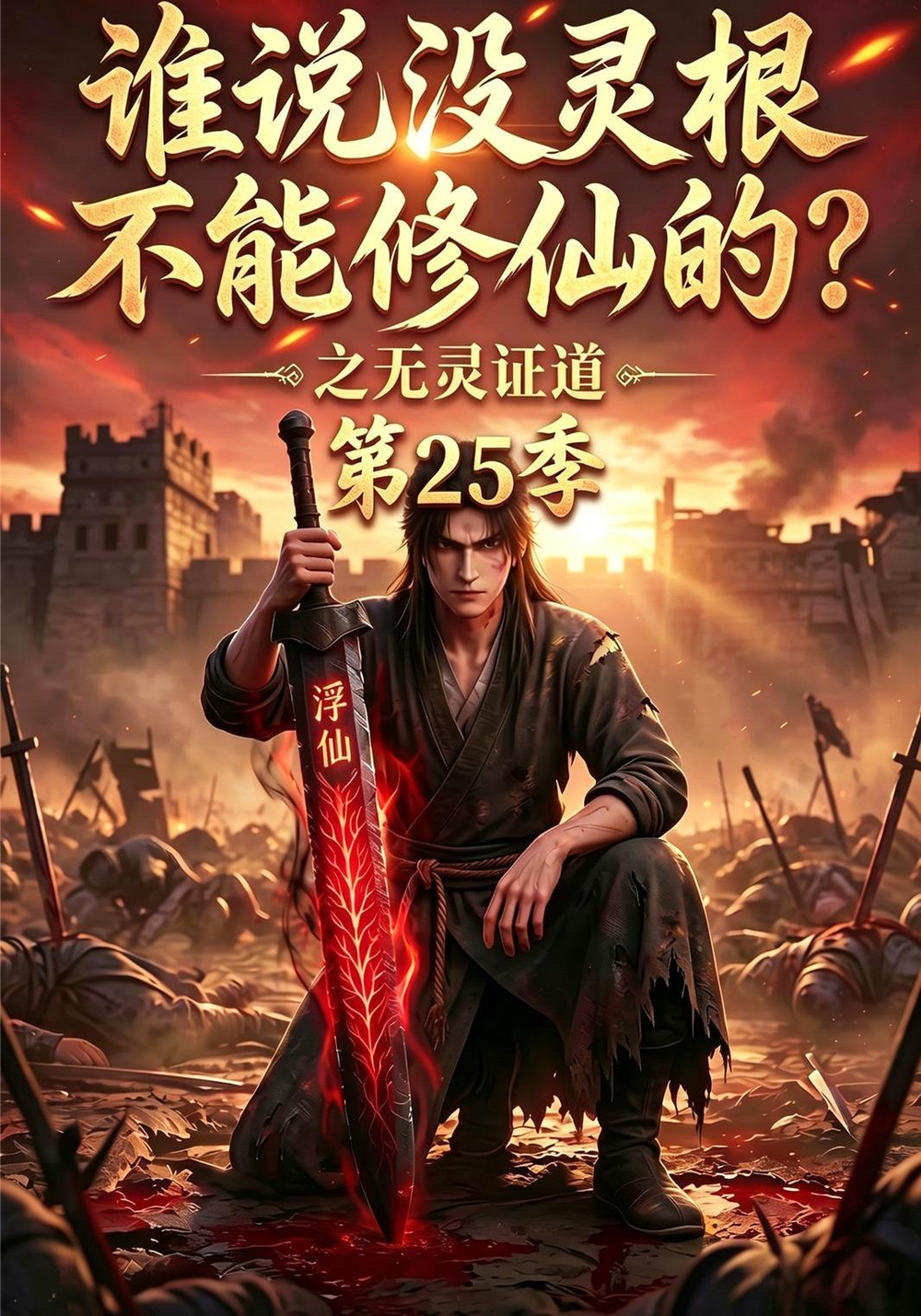 谁说没灵根不能修仙的？之无灵证道第25季海报