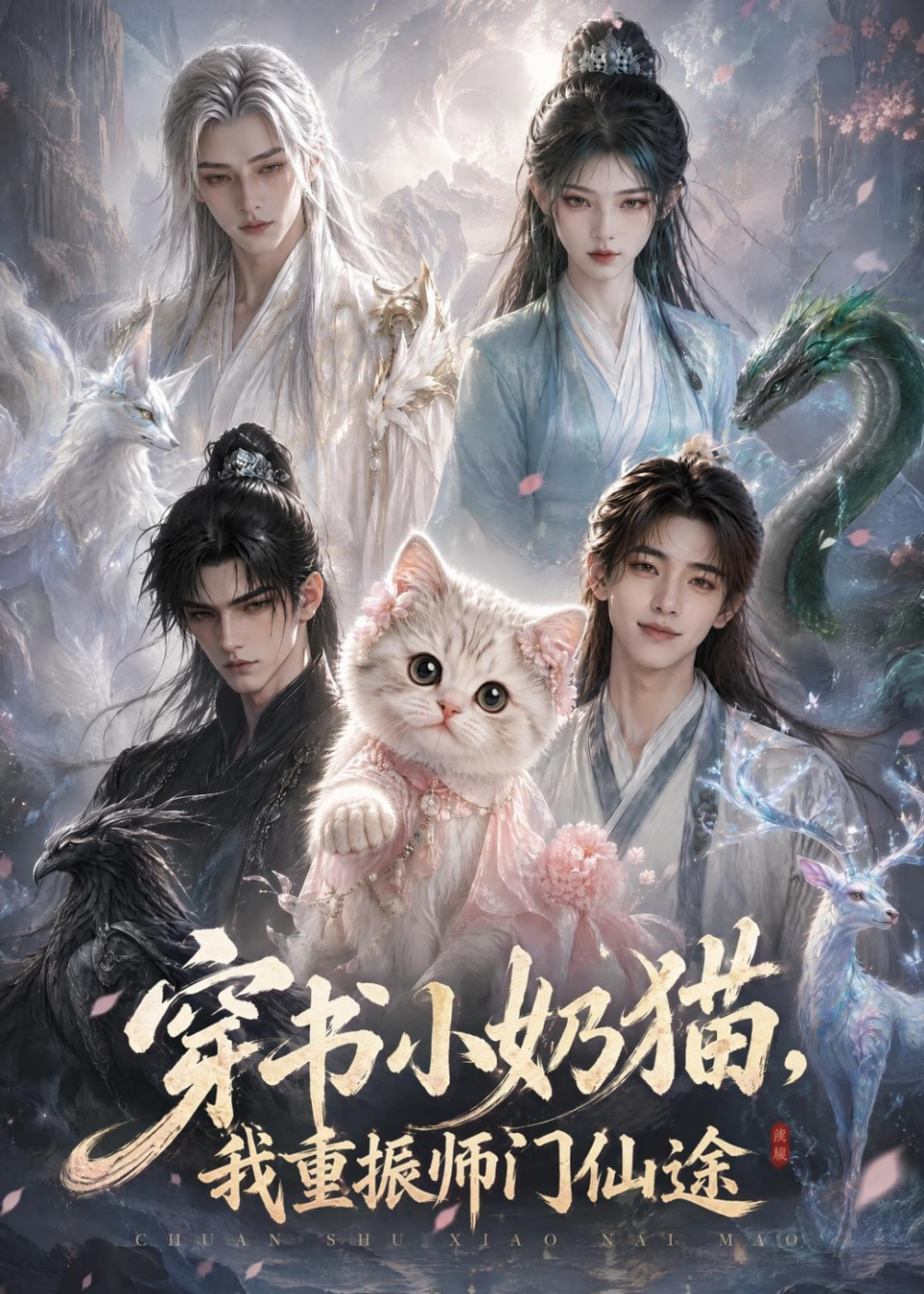 穿书小奶猫，我重振师门仙途海报