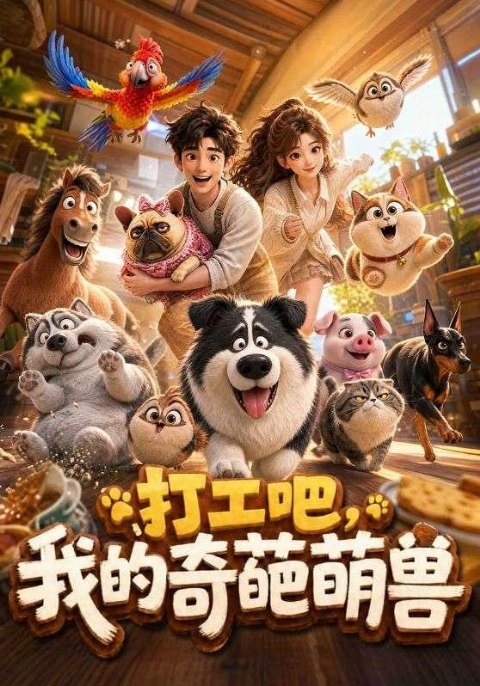 打工吧，我的奇葩萌兽海报