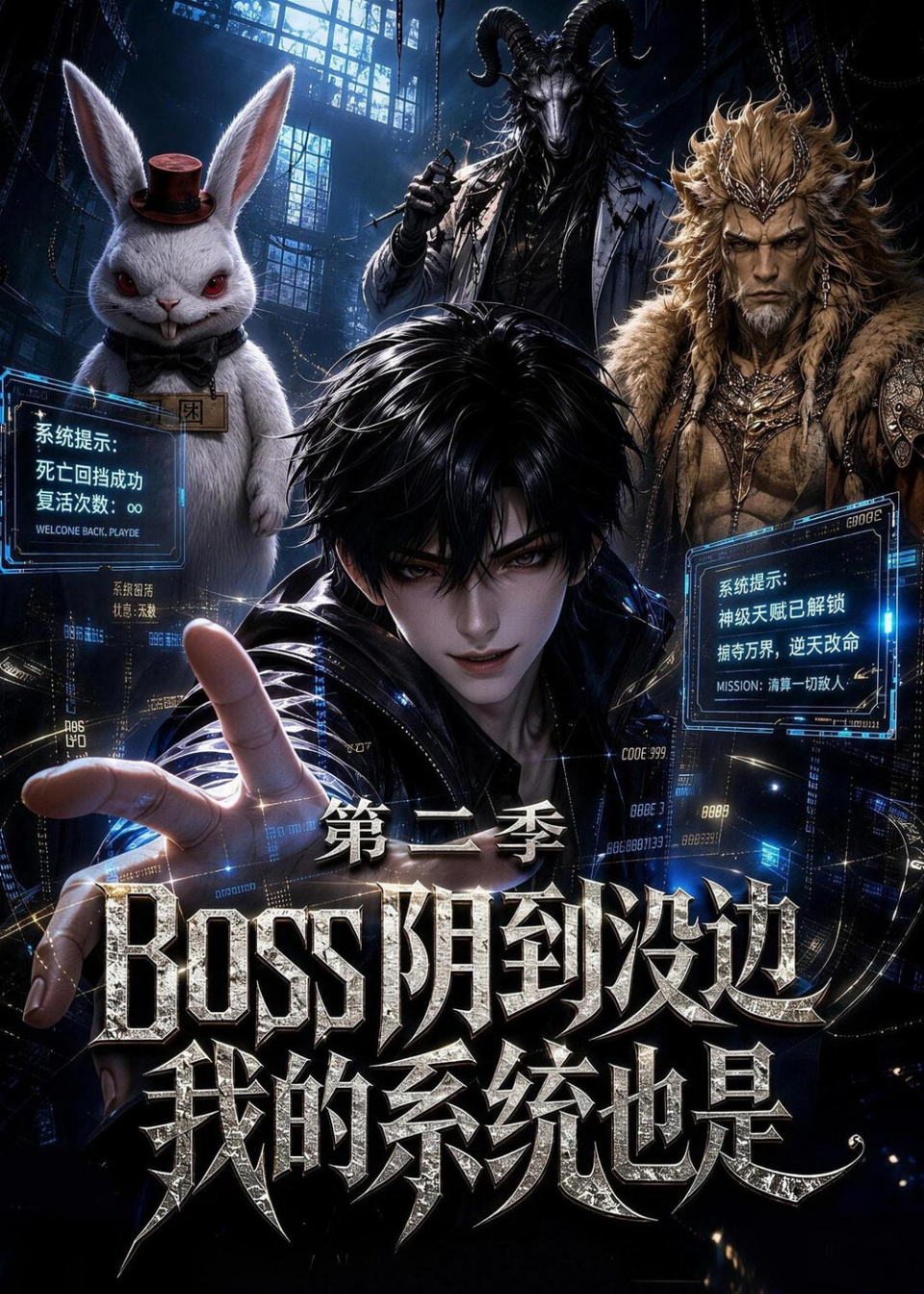 boss阴到没边我的系统也是第二季海报