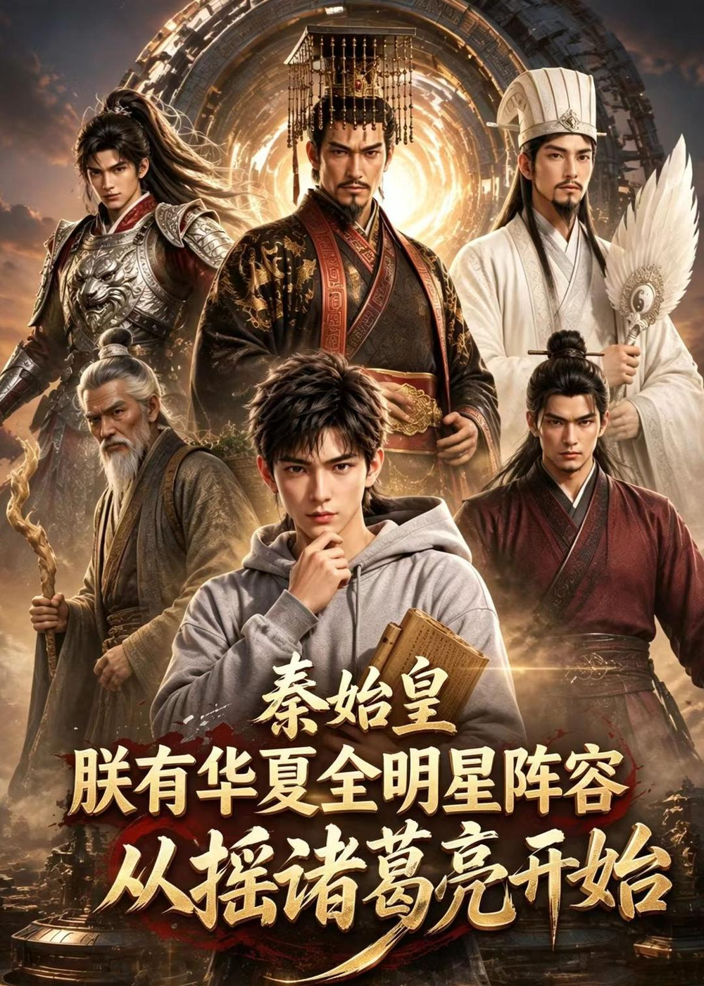 秦始皇朕有华夏全明星阵容从摇诸葛亮开始海报