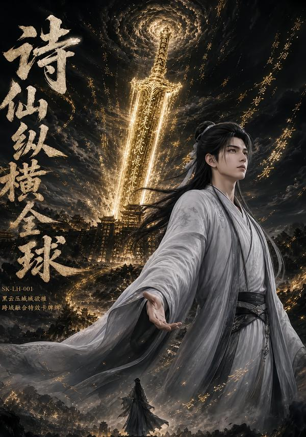 诗仙纵横全球海报