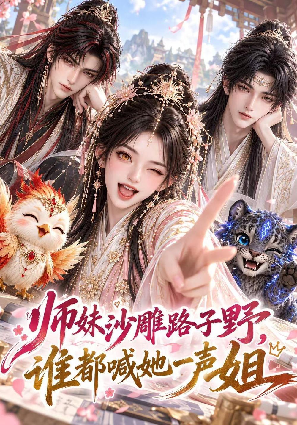 师妹沙雕路子野,谁都喊她一声姐海报