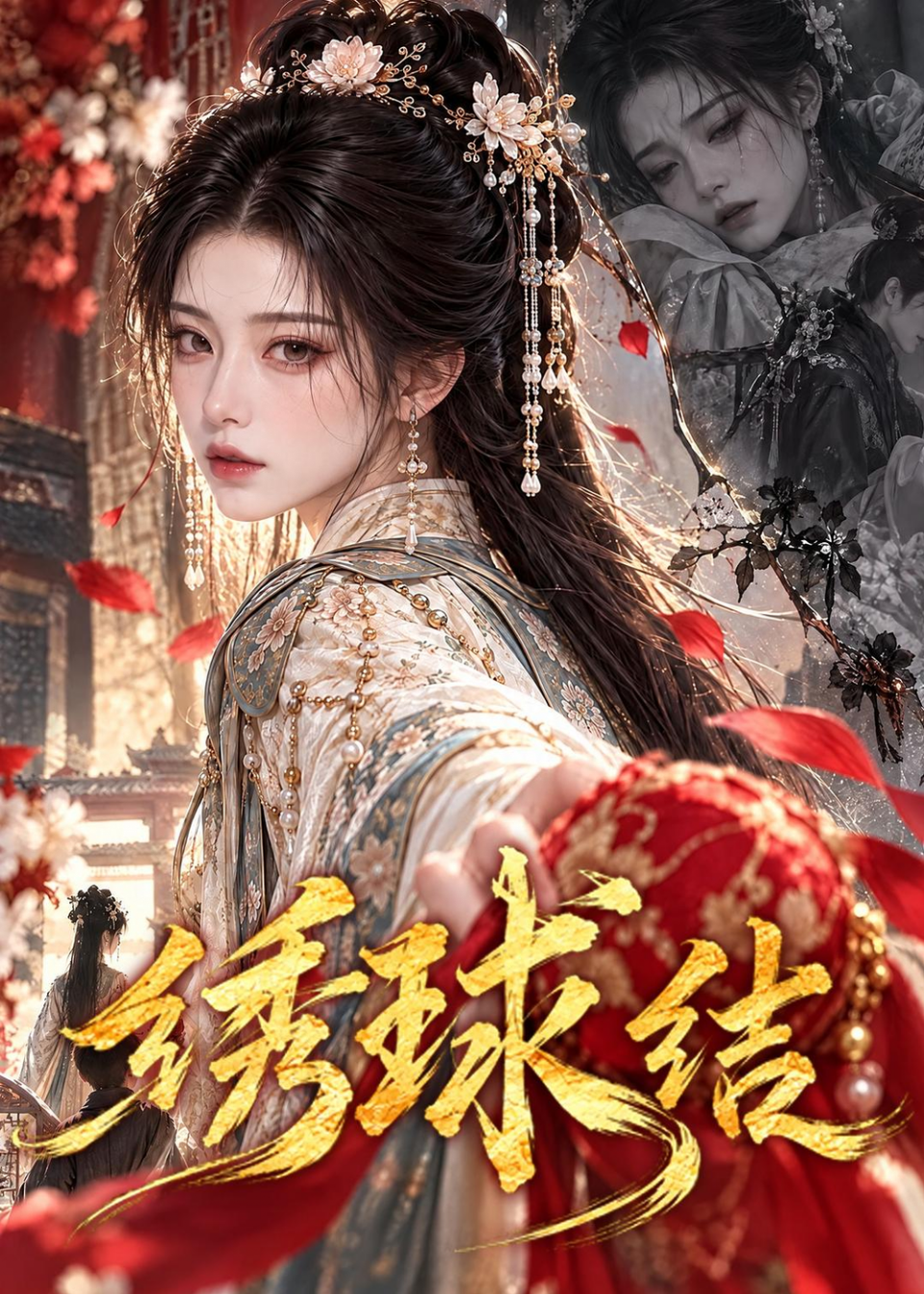 绣球结海报