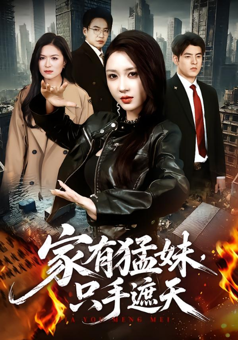 家有猛妹，只手遮天海报