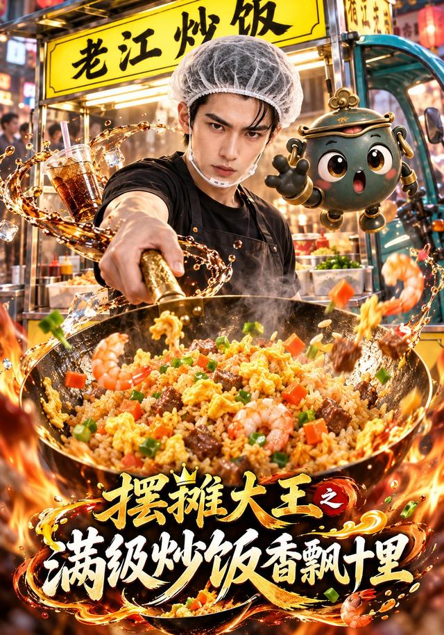 摆摊大王之满级炒饭香飘十里海报