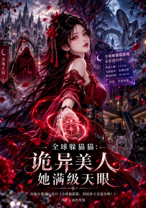 全球躲猫猫：诡异美人她满级天眼海报