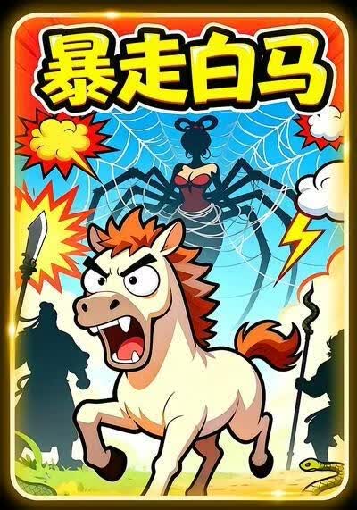 暴走白马海报