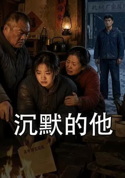 沉默的他海报