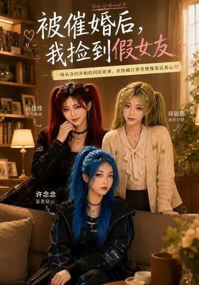 被催婚后，我捡到假女友海报