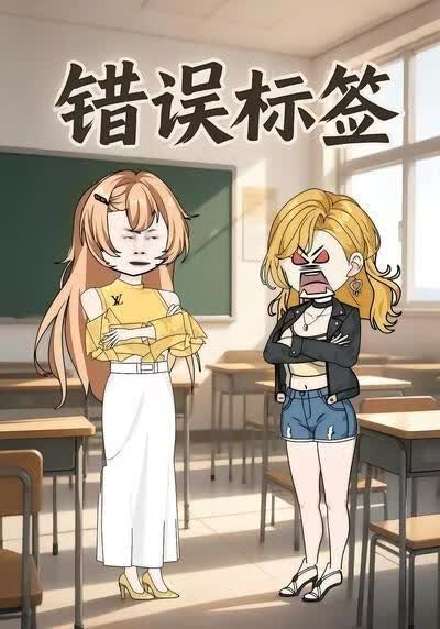 错误标签海报