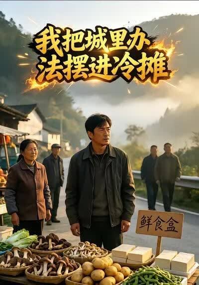 我把城里办法摆进冷摊海报
