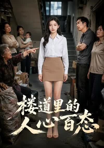 楼道里的人心百态海报
