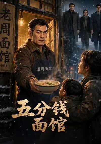 五分钱面馆海报