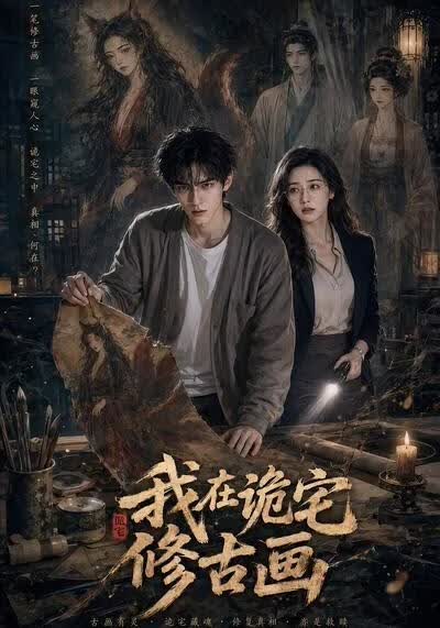 我在诡宅修古画海报