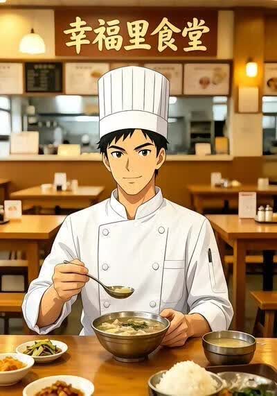 幸福里食堂海报