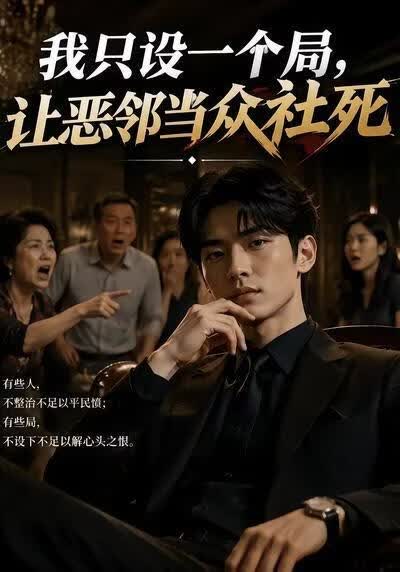 我只设一个局，让恶邻当众社死海报