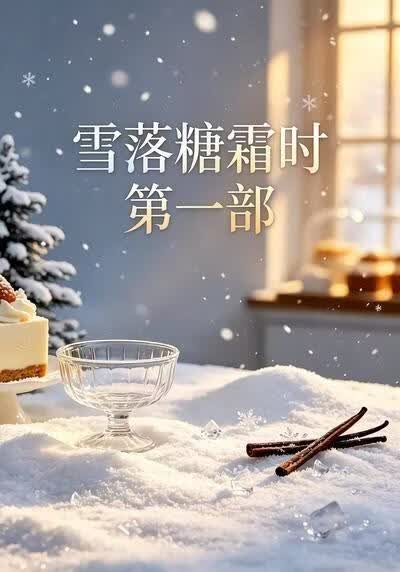 雪落糖霜时第一部海报