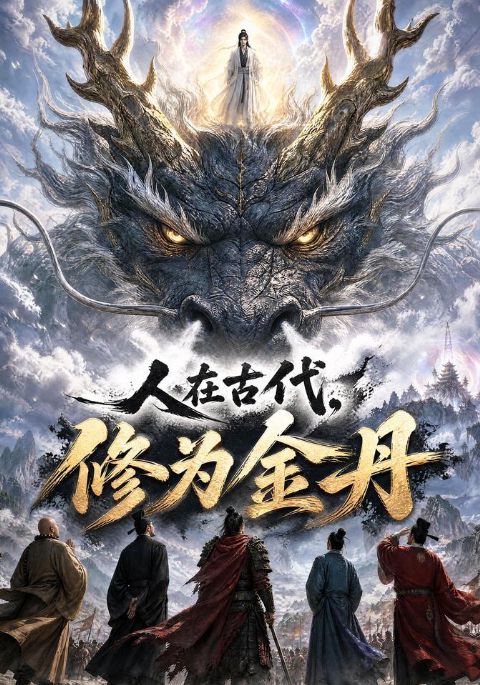 人在古代，修为金丹海报