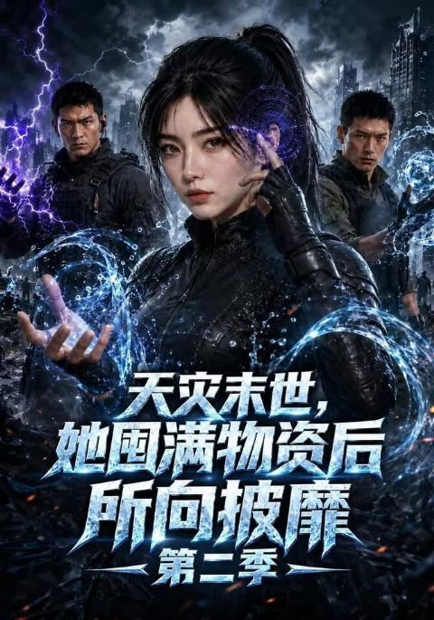 天灾末世，她囤满物资后所向披靡第二季海报