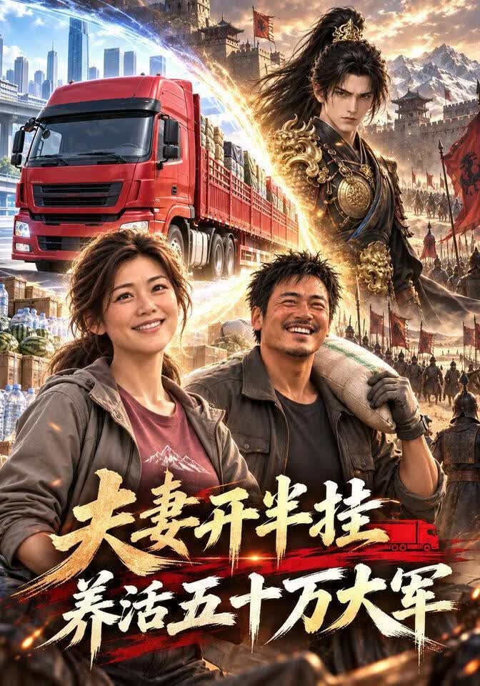 夫妻开半挂养活五十万大军海报