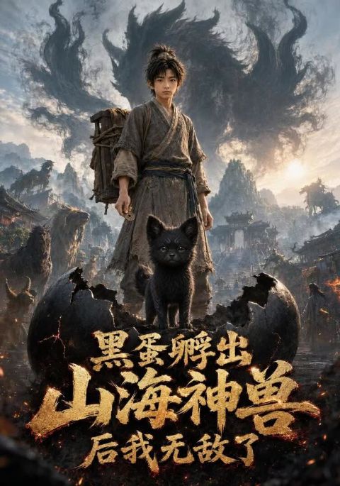 黑蛋孵出山海神兽后我无敌了海报