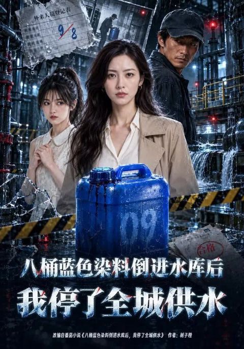八桶蓝色染料倒进水库后我停了全城供水海报