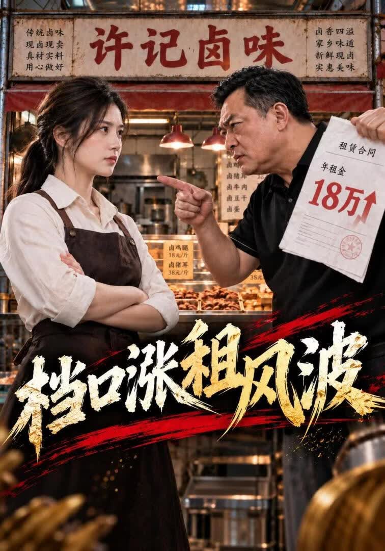 档口涨租风波海报