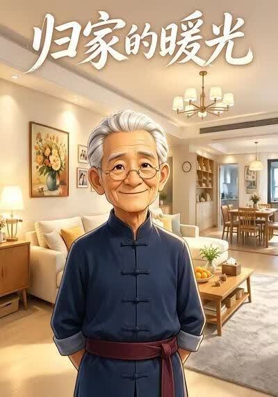 归家的暖光海报