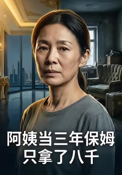阿姨当三年保姆只拿了八千海报