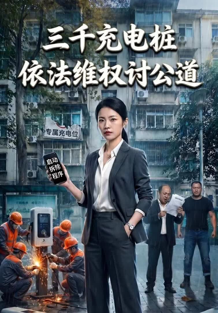 三千充电桩：依法维权讨公道海报