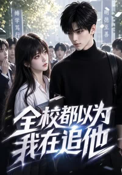 全校都以为我在追他海报