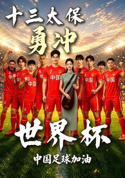 十三太保勇冲世界杯海报