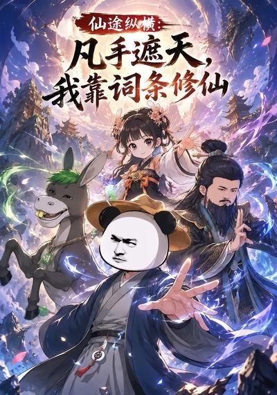 仙途纵横：凡手遮天，我靠词条修仙海报