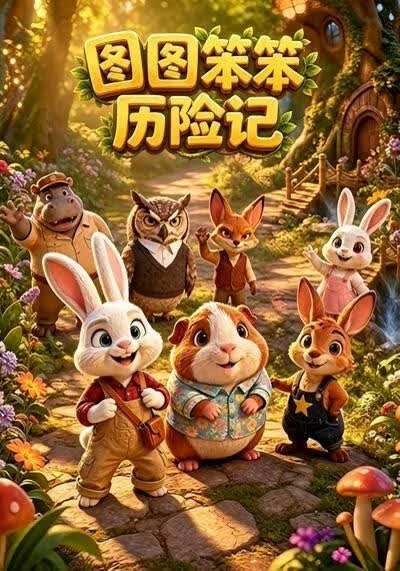 图图笨笨历险记海报
