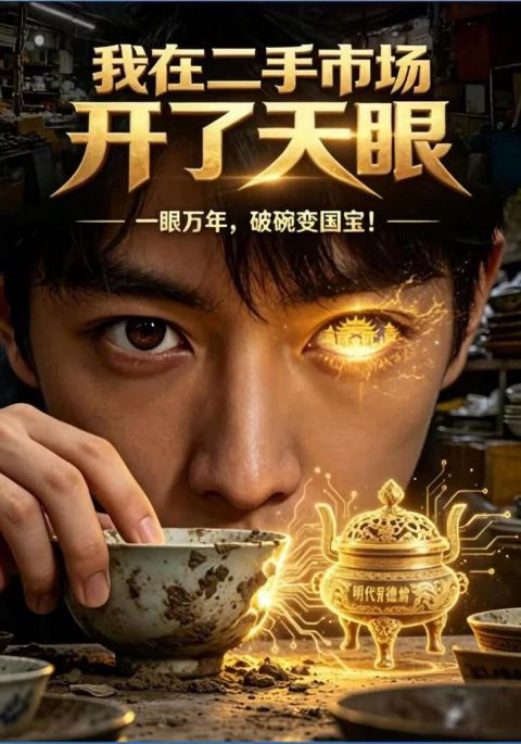 我在二手市场开了“天眼”海报